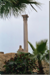 Tempel van Serapis en Zuil van Pompejus in Alexandrië
