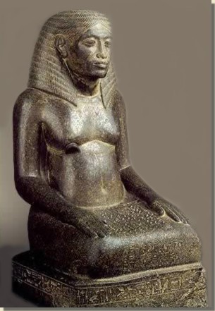 Amenhotep, de zoon van Hapoe, Egyptisch Museum, Caïro.
