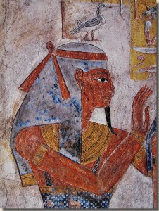 Geb, afbeelding KV 14 graf van Tawosret en Sethnacht