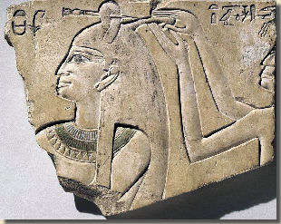 Koningin Neferoe wordt gekapt, Brooklyn Museum, New York