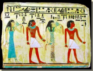 Stèle van Nitptah zoon van Iy, Egyptisch Museum, Caïro.