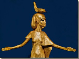 De godin Selket, Egyptisch Museum, Caïro.