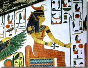 De godin Selket, graf van Nefertari, Loeksor.